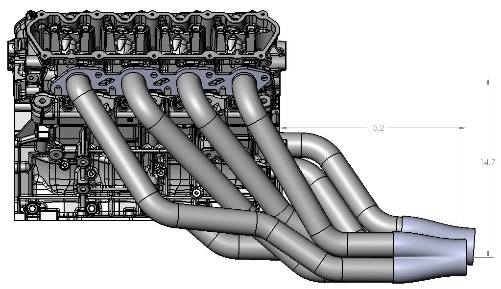 432031-DRIVER-1 Ultimate Headers Early Mustang - Image 1