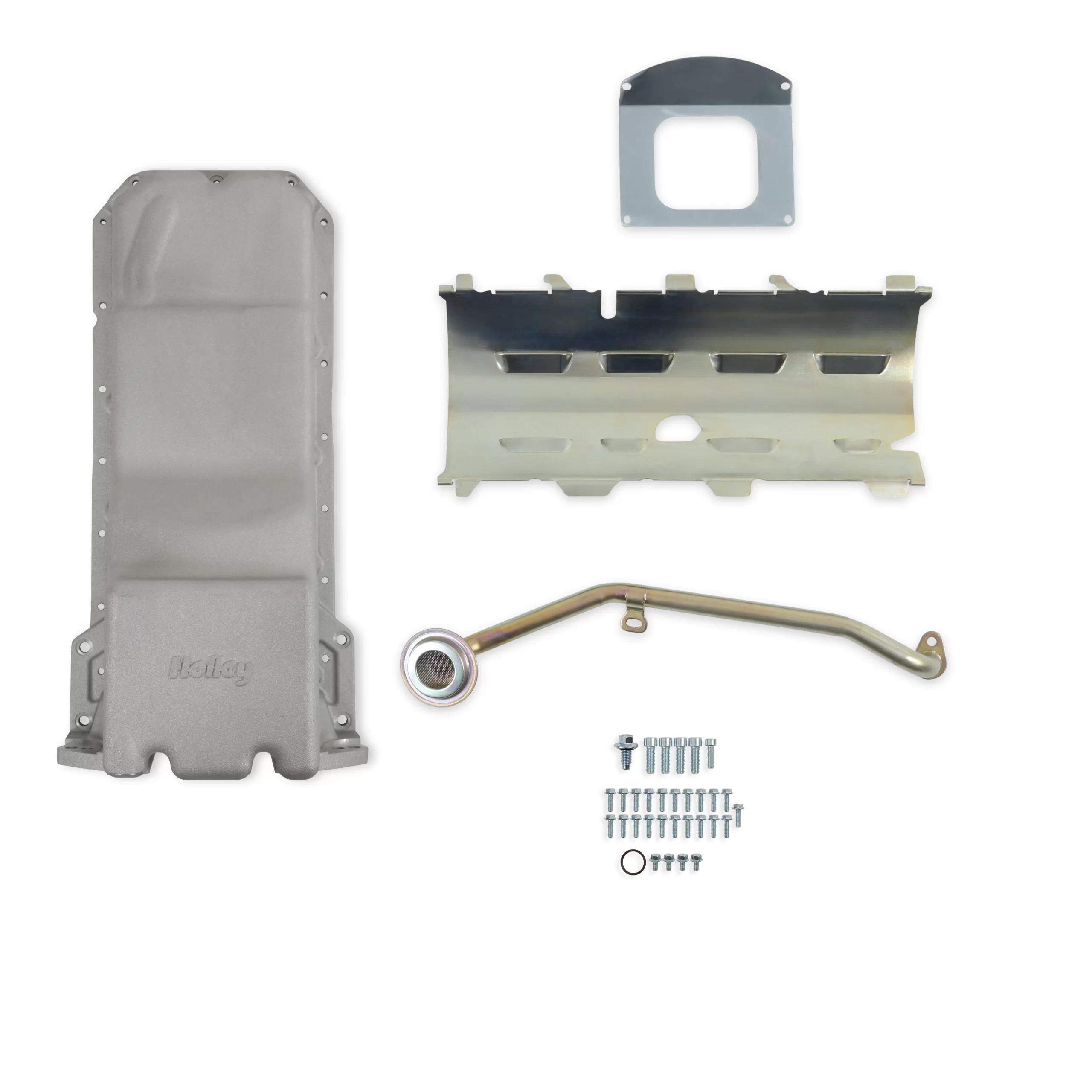 Rear-Sump-Nat-scaled Holley Gen III Hemi Swap Oil Pan – Rear Sump - Image 1