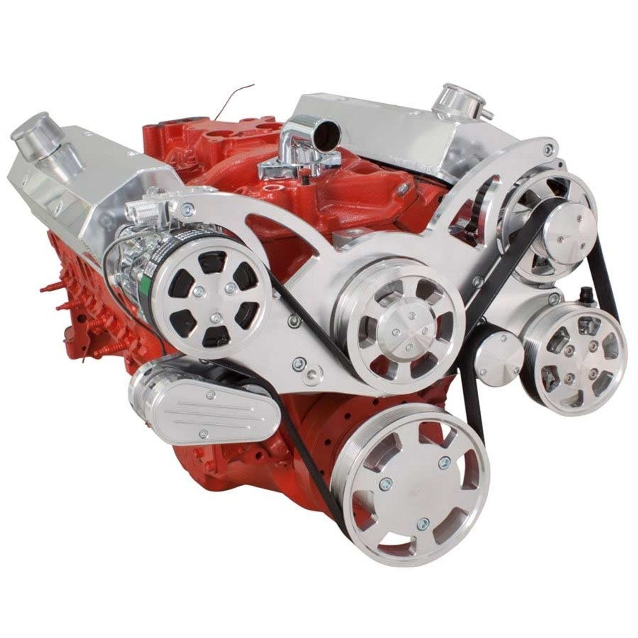 SBC-Full-Wraptor SBC – Alternator – Power Steering – AC – CVF Racing - Image 1
