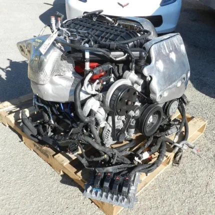 2022 C8 Corvette Stingray Z51 – OEM 6.2L LT2 Complete Engine Assembly – 2,000 Miles